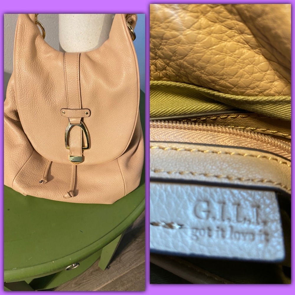 Gill tan hobo bag